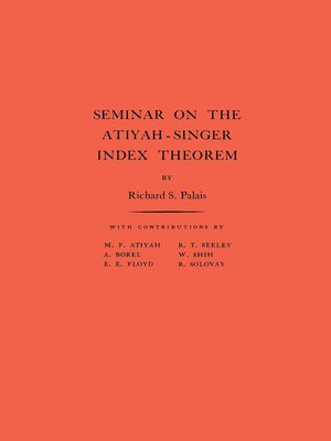 cover image of Seminar on the Atiyah-Singer Index Theorem